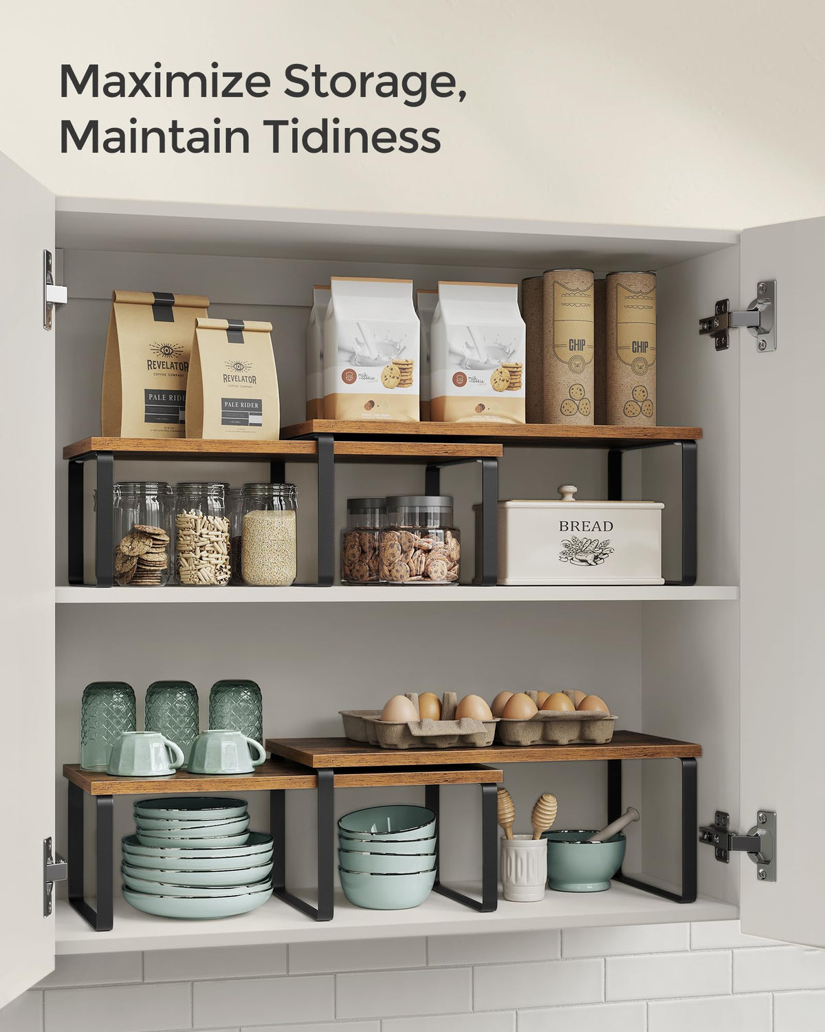 Cabinet Organizer Shelf (2 Count)