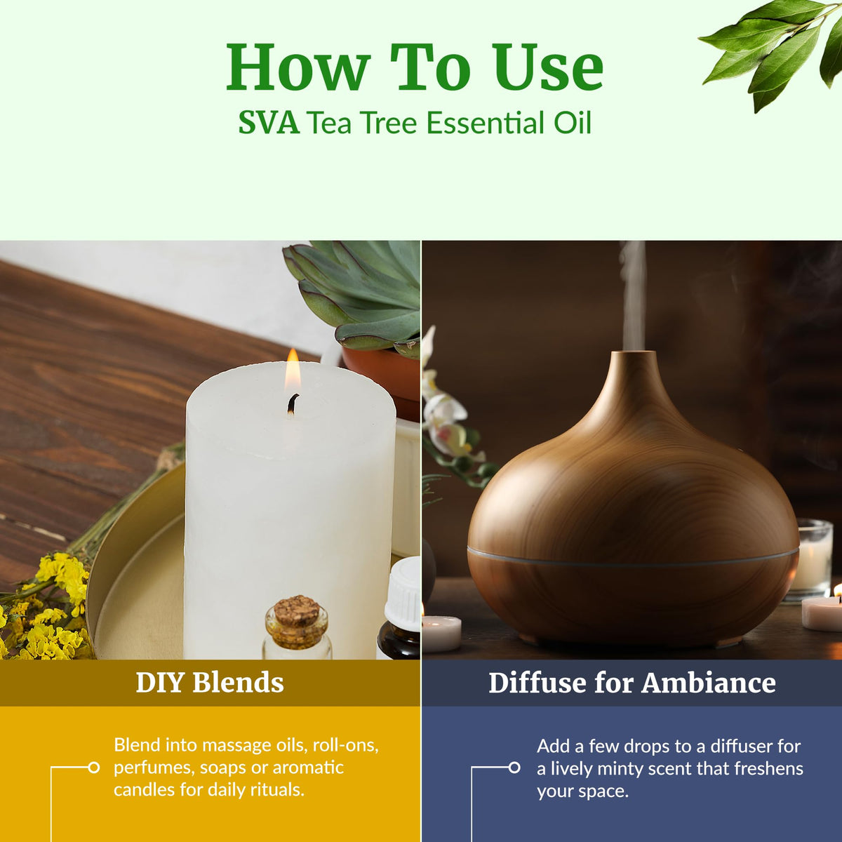 SVA Tea Tree Essential Oil (4 Fl Oz)