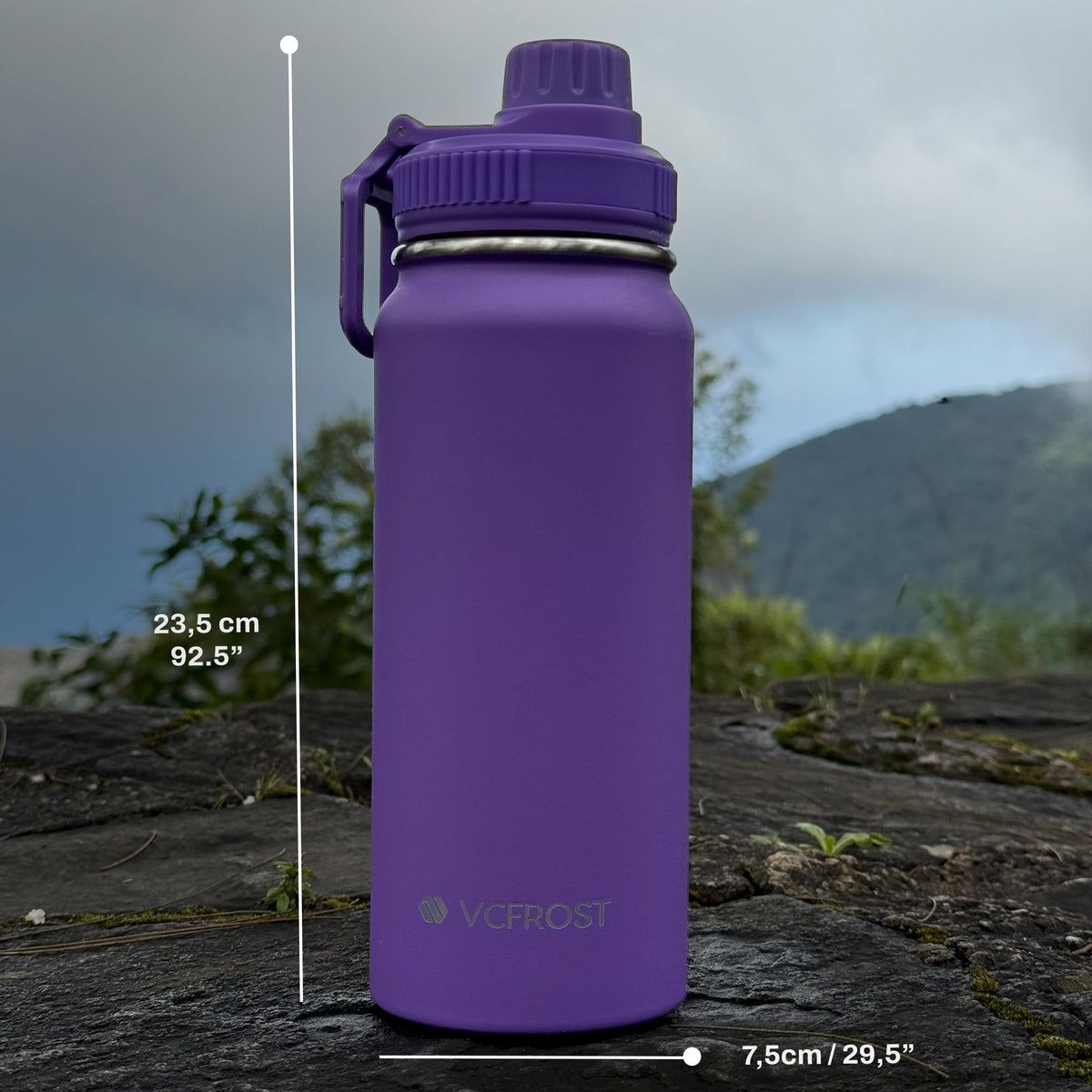 Tea Infuser Bottle Stainless Steel 20oz Insulated Loose Leaf Tea Travel Mug Leakproof BPA Free Reusable Water Bottle Double Wall Insulated Tea Tumbler with Two Lids for Hot and Cold Drinks