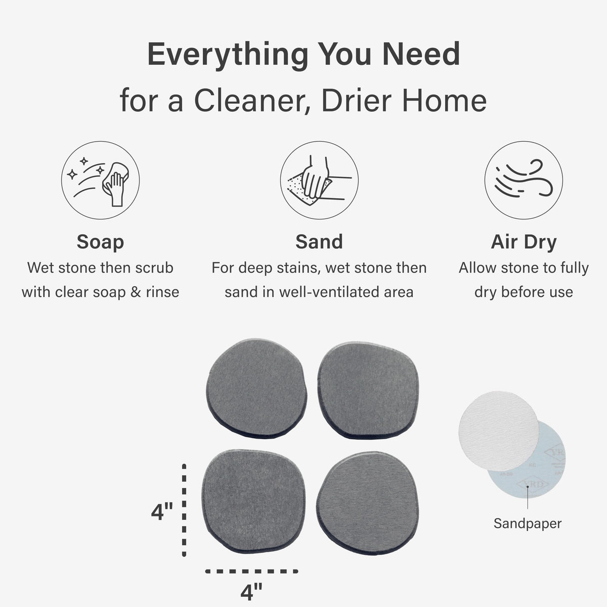 Home Stone Coasters Set