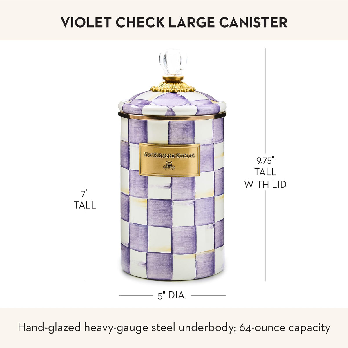 Enamel Canister