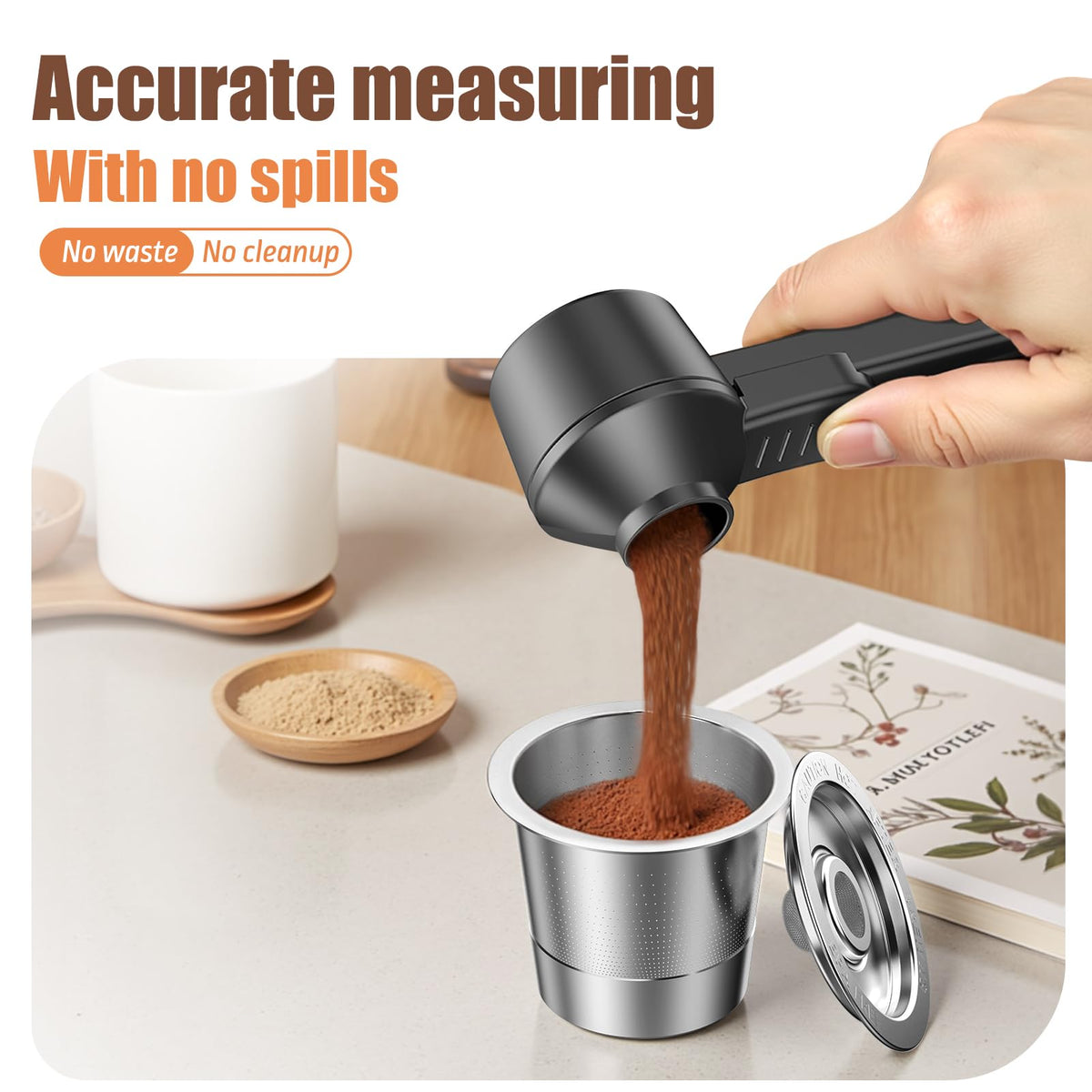 Coffee Scoop for Reusable K Cup