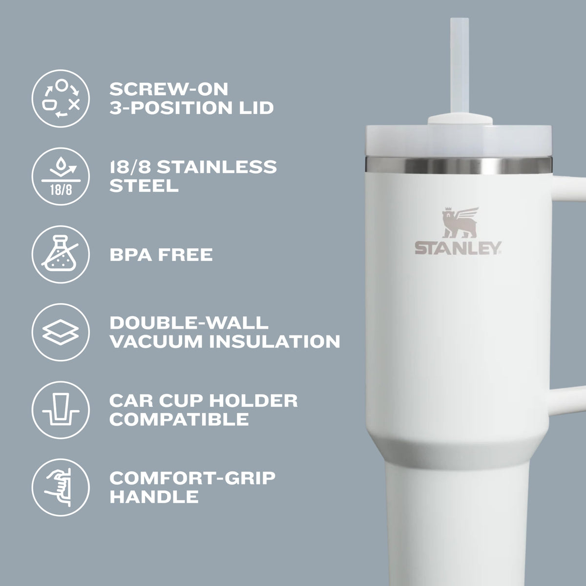 Quencher H2.0 Tumbler with Straw 14 oz