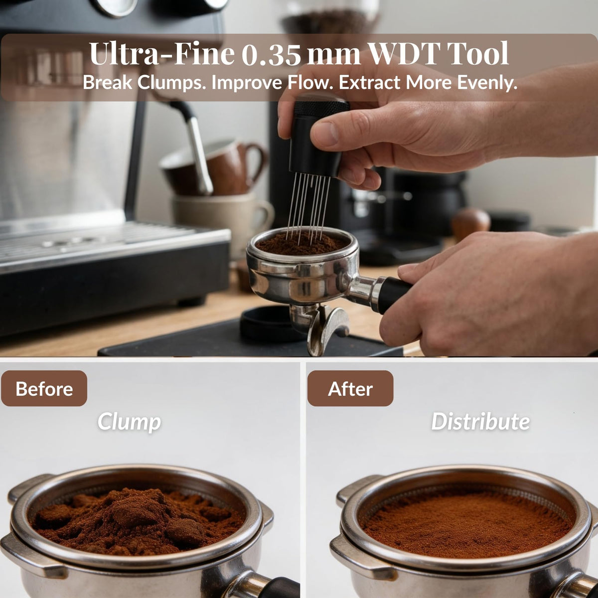 8 PCS Espresso Accessories Kit