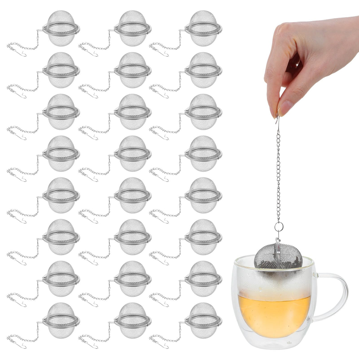 24 Pcs Loose Leaf Tea Infuser (24 Count)