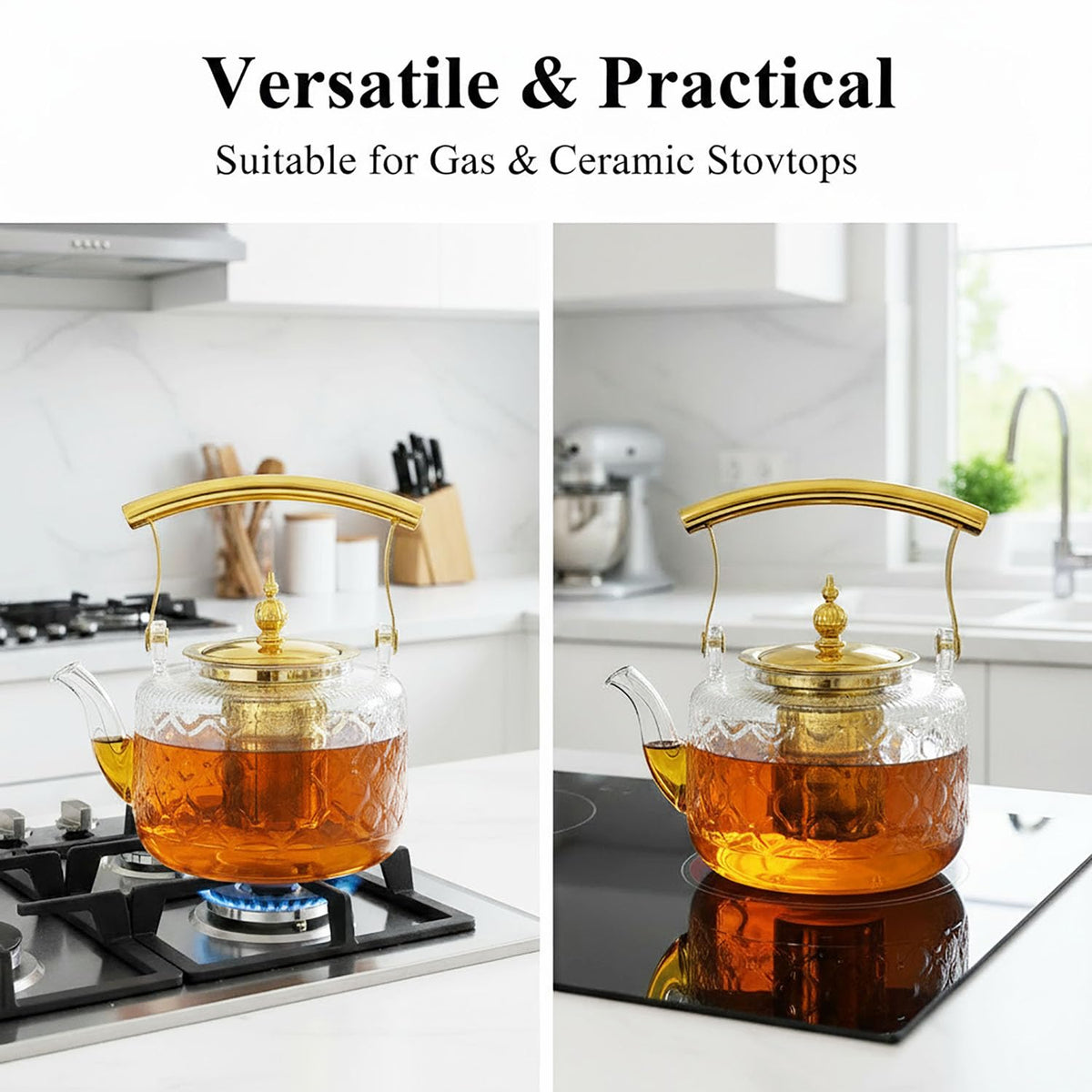 High Borosilicate Glass Teapot