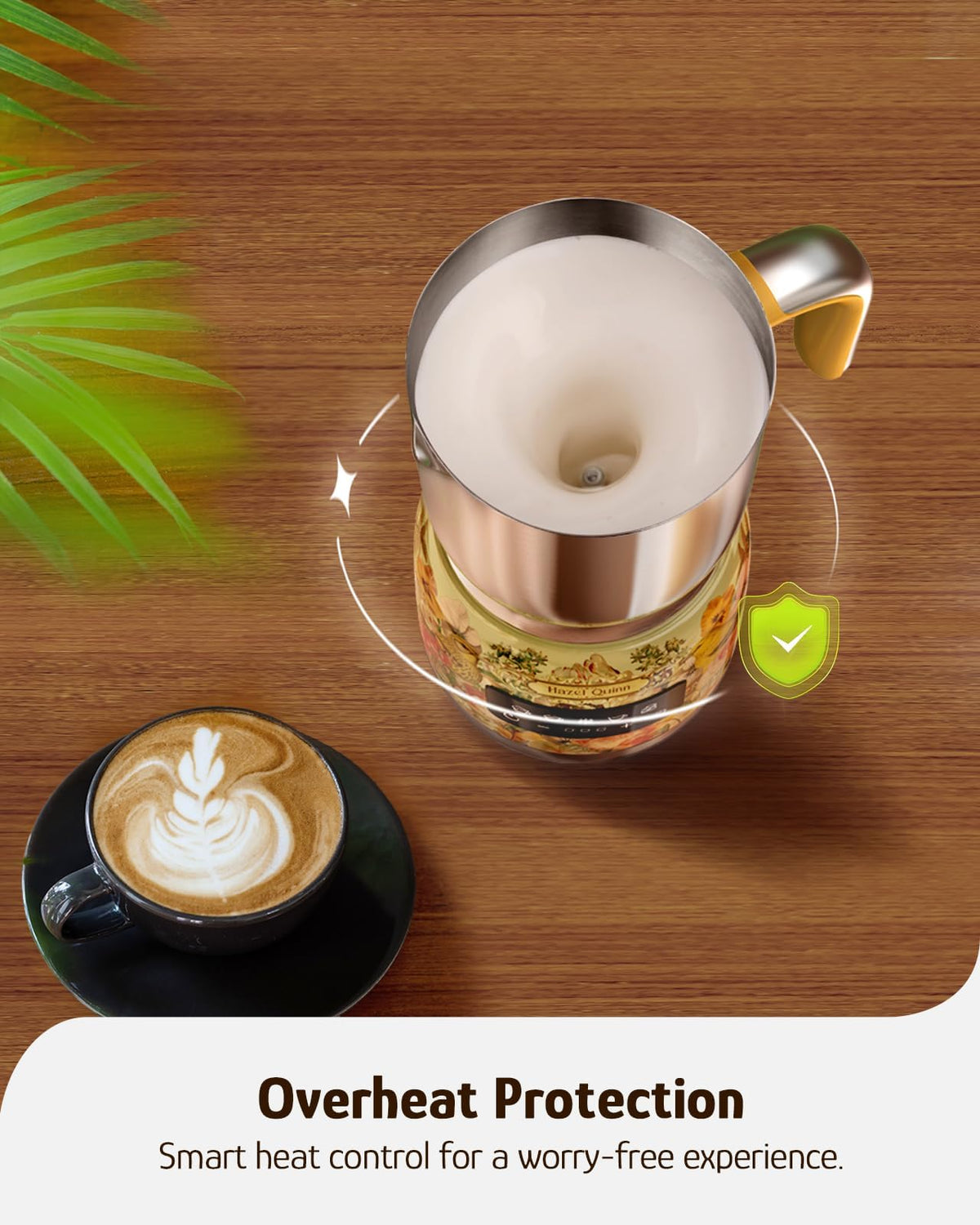 Electric Milk Frother & Steamer