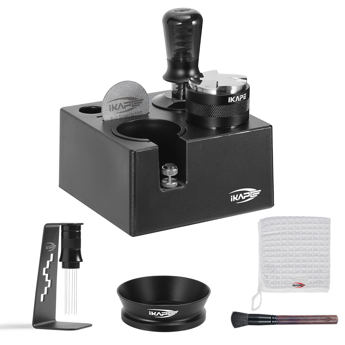 58mm Black Espresso Tool Set 8 IN 1