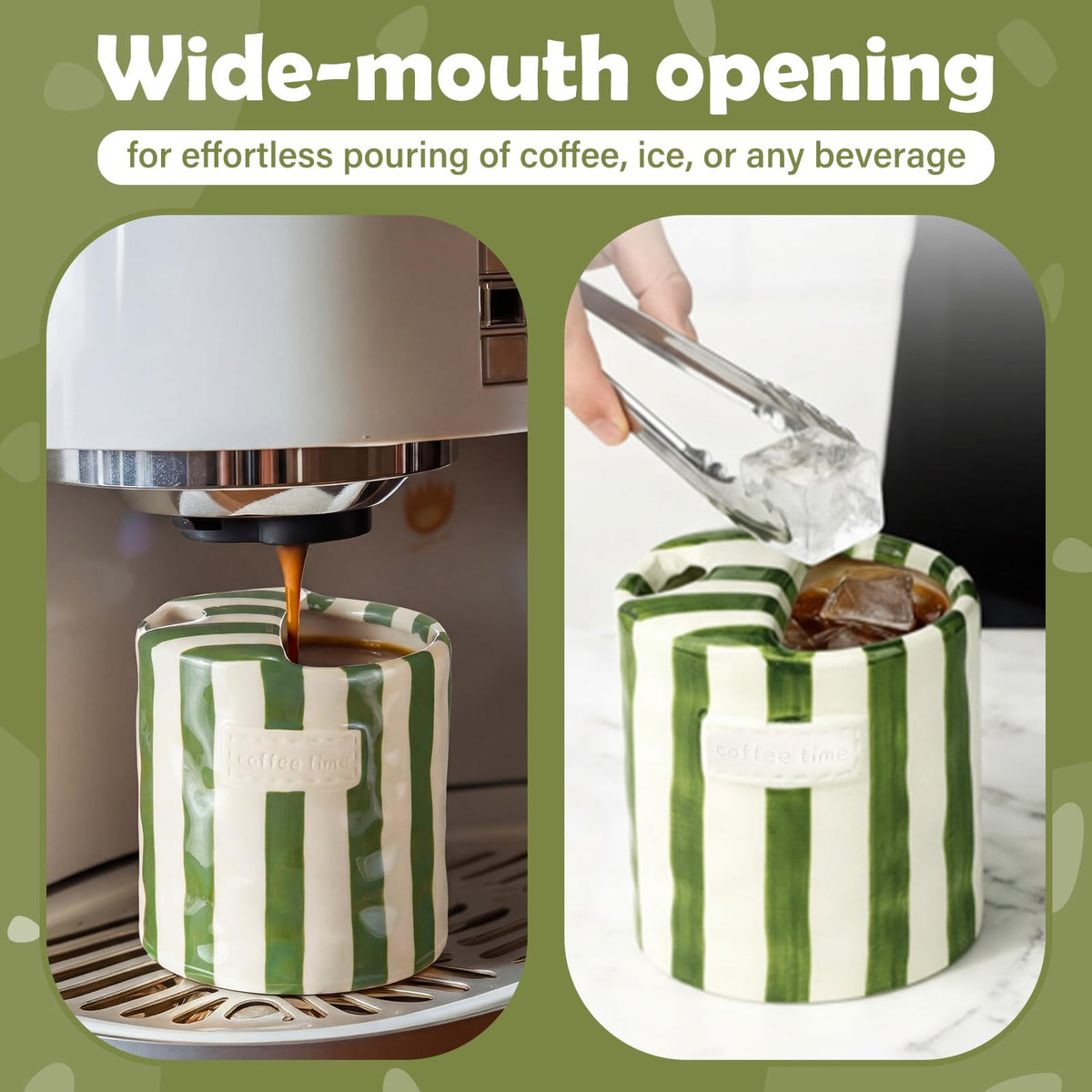 1 Pack Ceramic Mug with Sip Hole