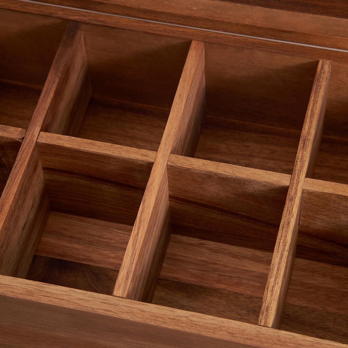 Acacia Wood Tea Bag Organizers