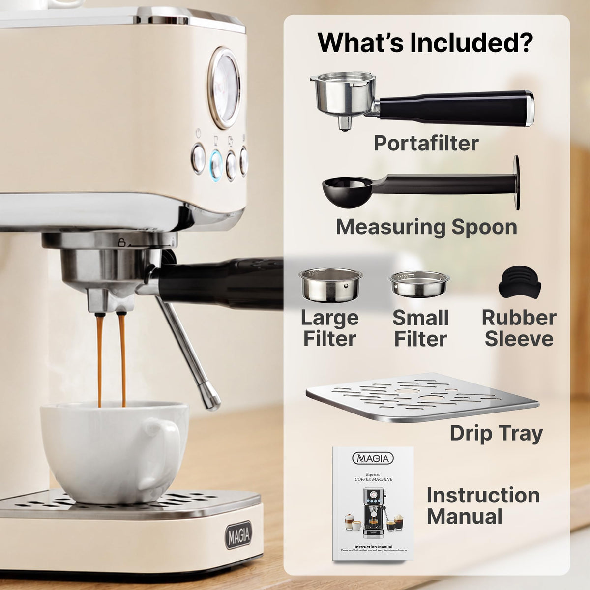Magia Compact Espresso Machine
