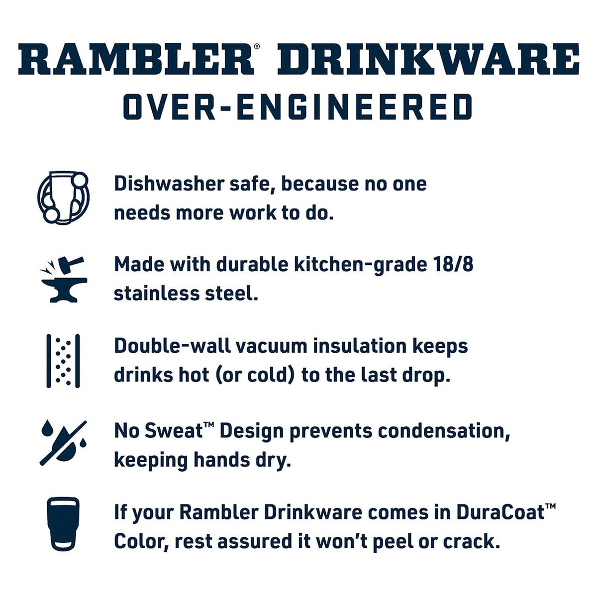 Rambler 20 oz Stackable Tumbler