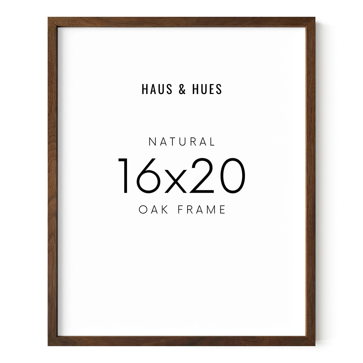 Walnut Rustic Frame
