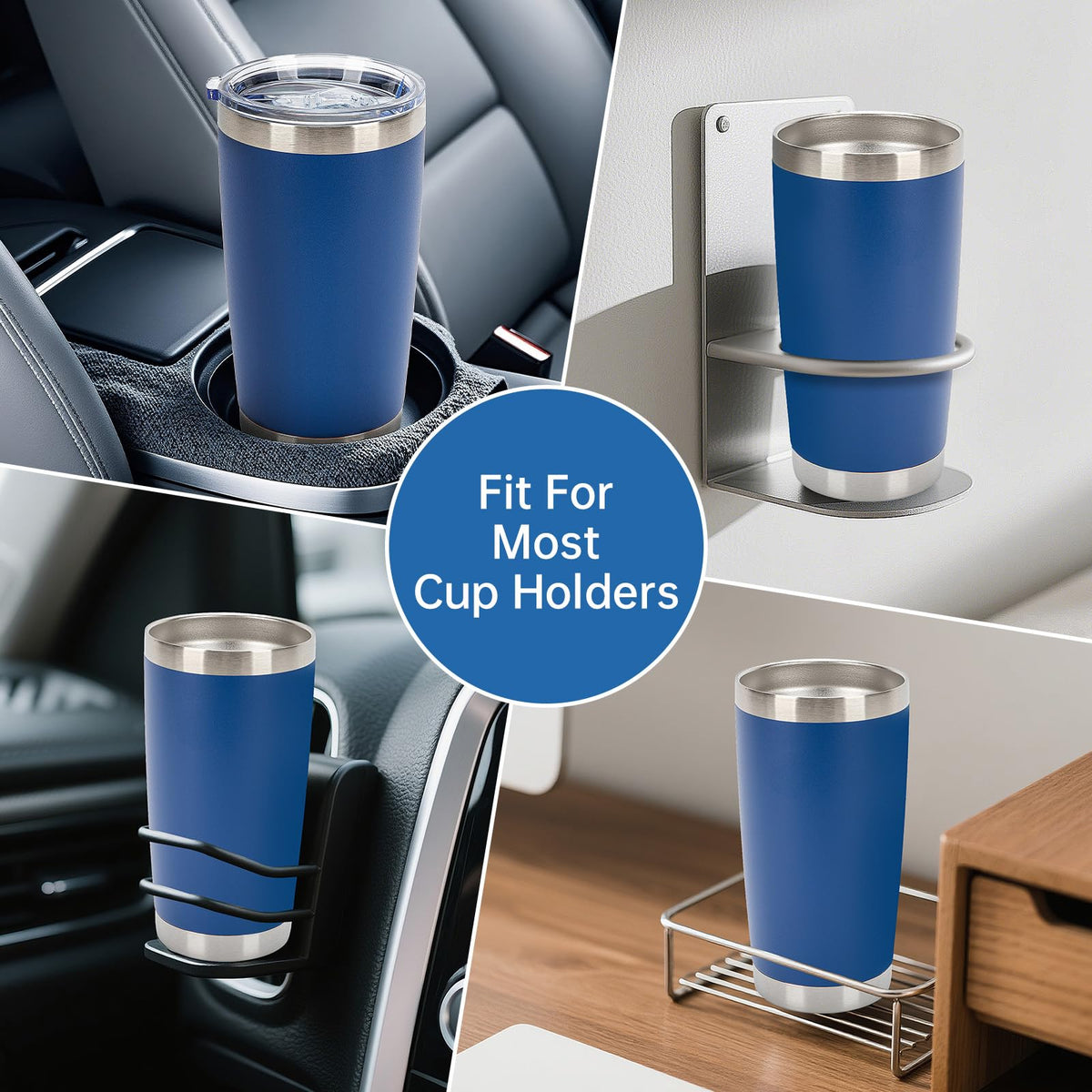 32 Pack 20oz Stainless Steel Insulated Bulk Tumblers with Lid&Straw (32 Count)