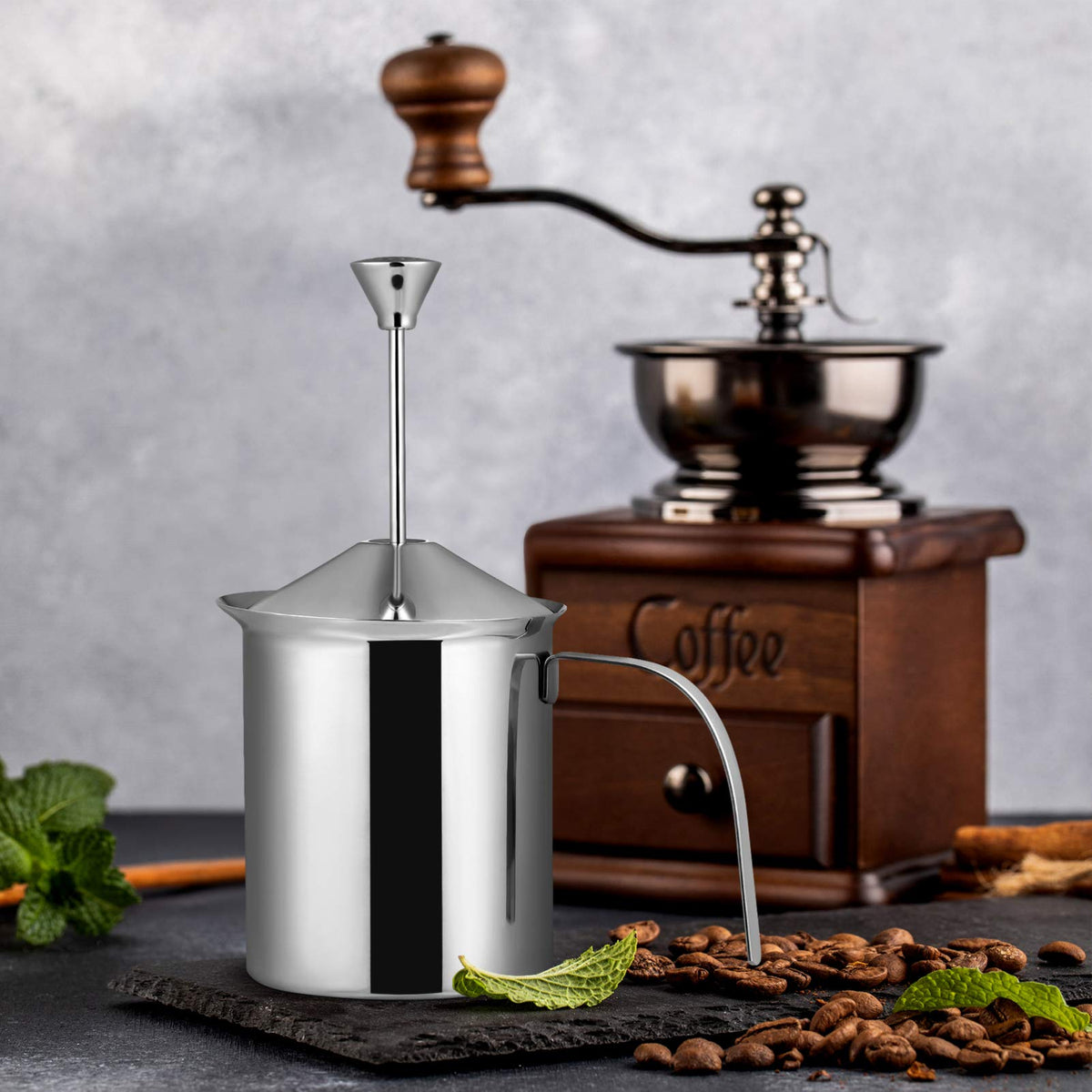 Milk Frother Manual Milk Frother