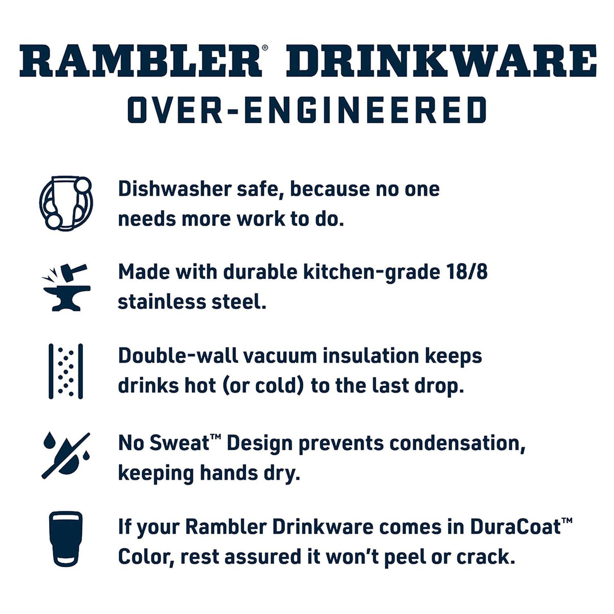 Rambler 16 oz Stackable Tumbler