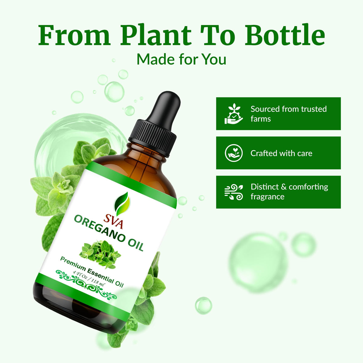 SVA Oregano Essential Oil (4 Fl Oz)