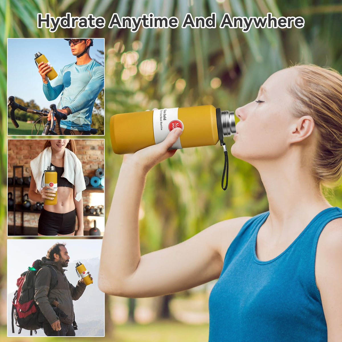 Stainless Steel Insulated Tea Infuser Bottle