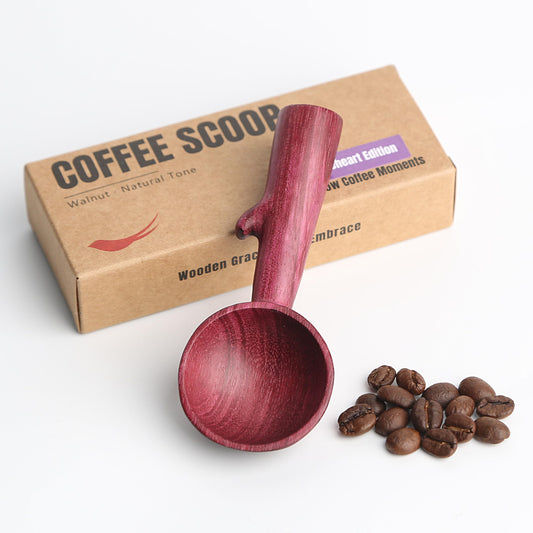Purpleheart Coffee Scoop
