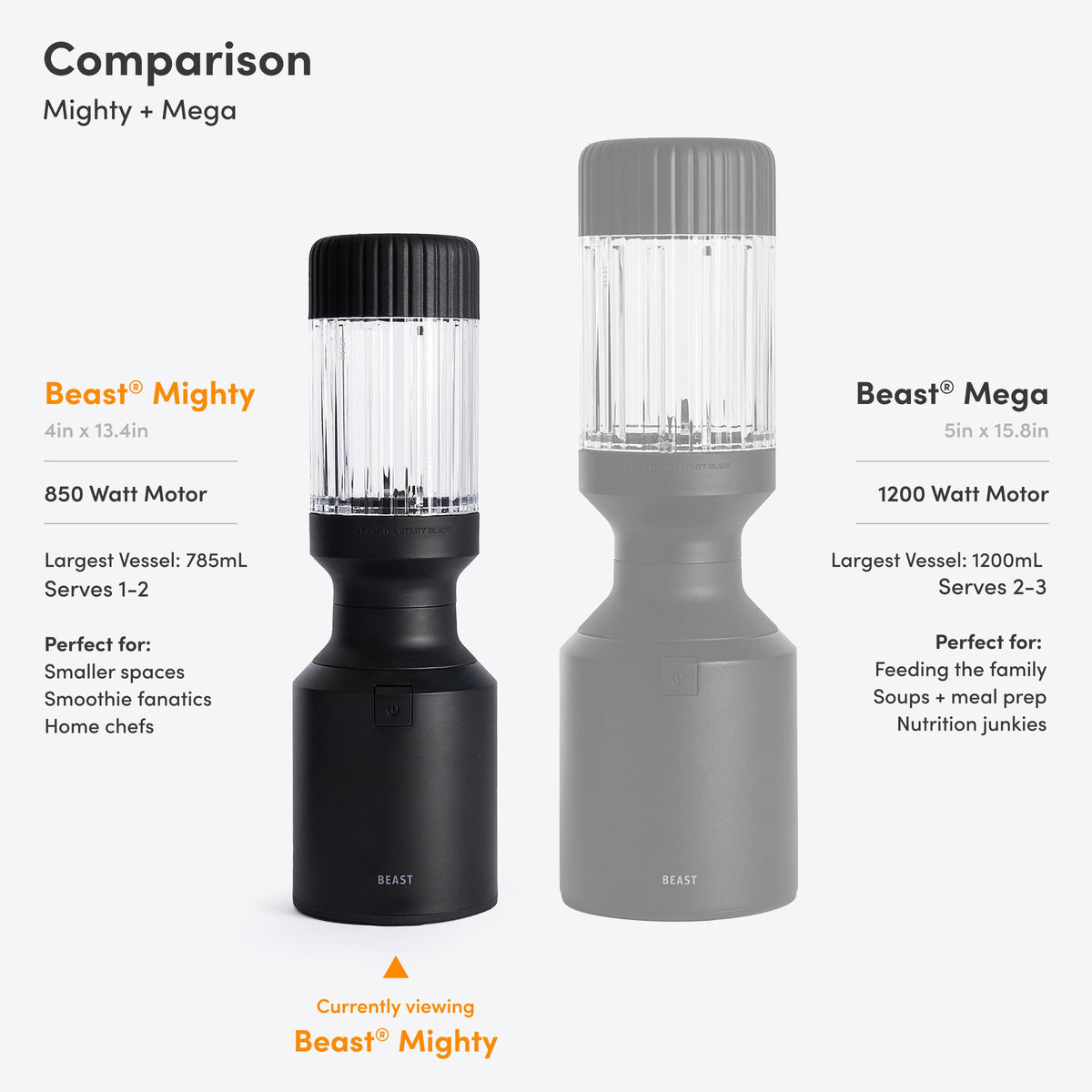 Mighty 850 Plus Personal Blender