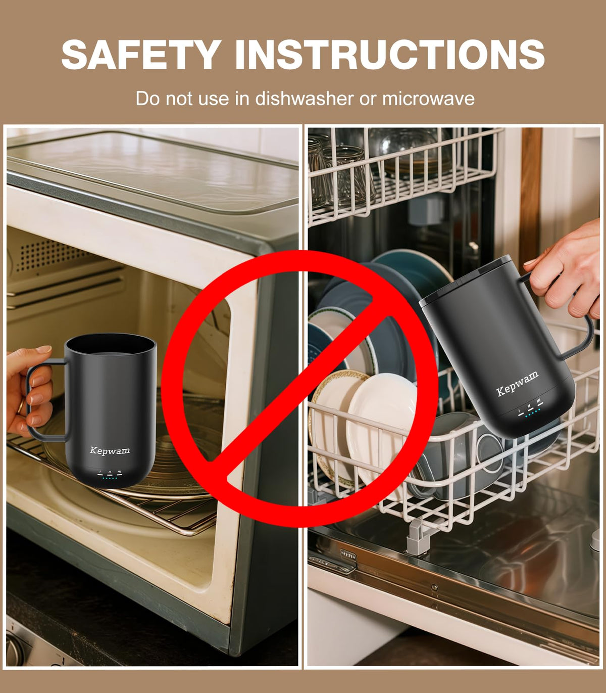 Self Heating Coffee Mug T1