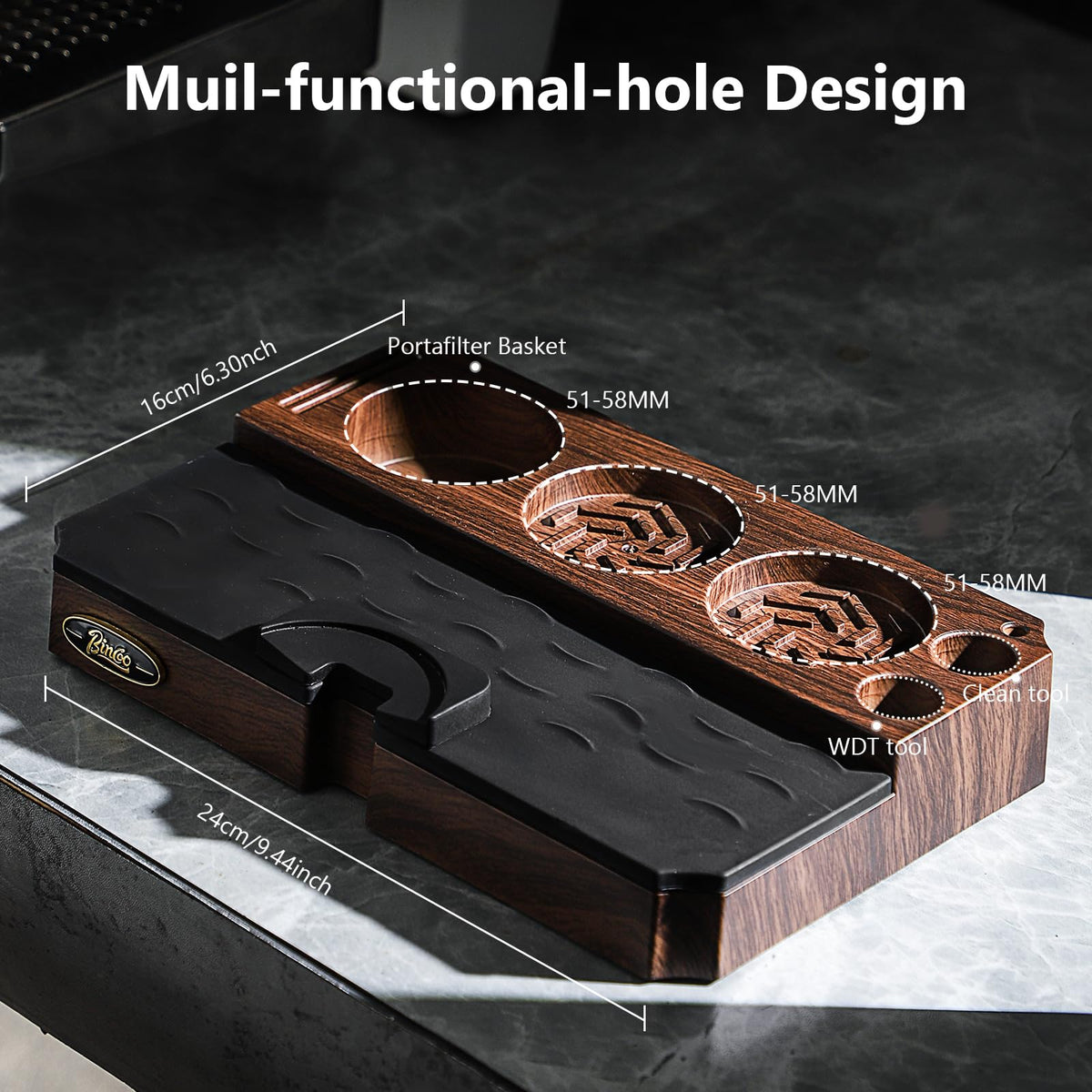 Multifunctional Espresso Tamping Station