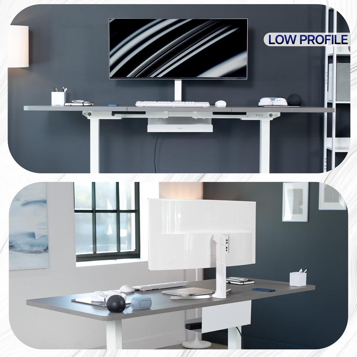 White 17 inch Extra Deep Cable Management Tray