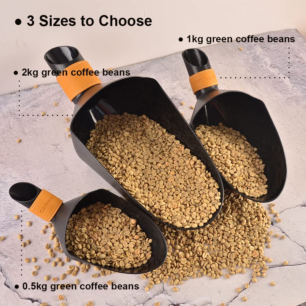 Coffee Bean Shovel Scoop Commerical Coffee Beans Filling Scooper Plastic Coffee Bean Scale Measuring Scoop
