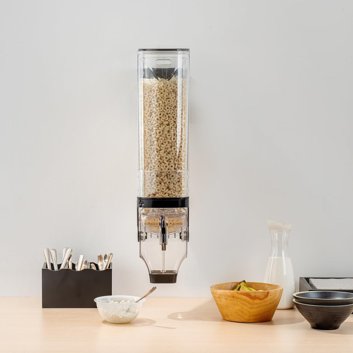 Cereal Dispenser 5 gal Plastic Wall