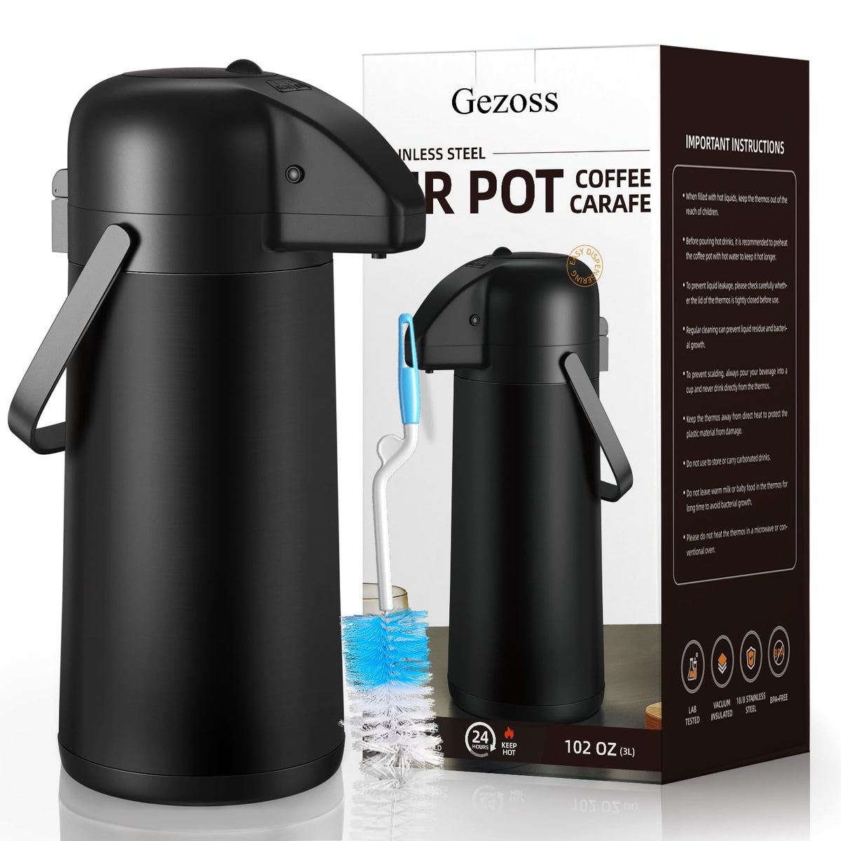Coffee Carafe for Keeping Hot