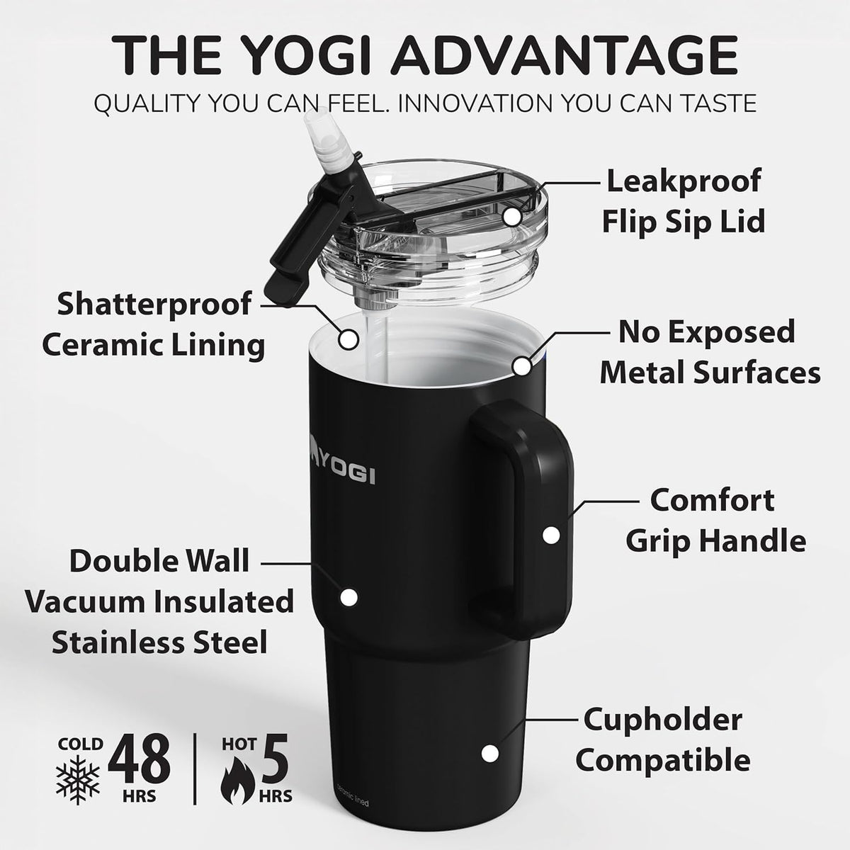 24oz Tumbler with Straw