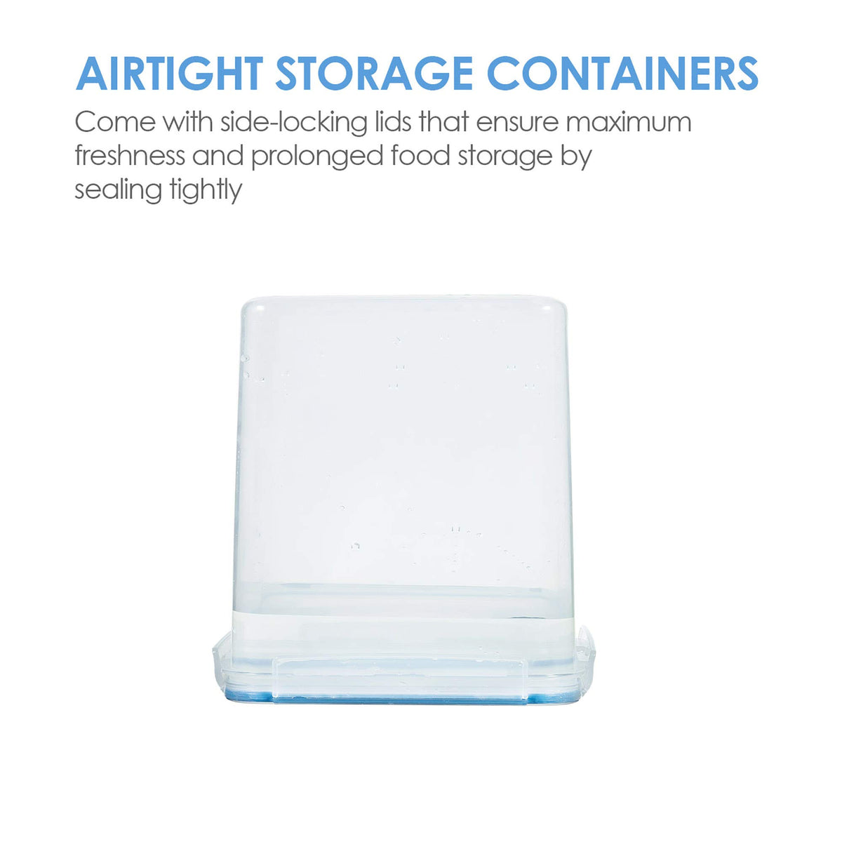 2.5L 84.5oz Food Storage Containers (4 Count)
