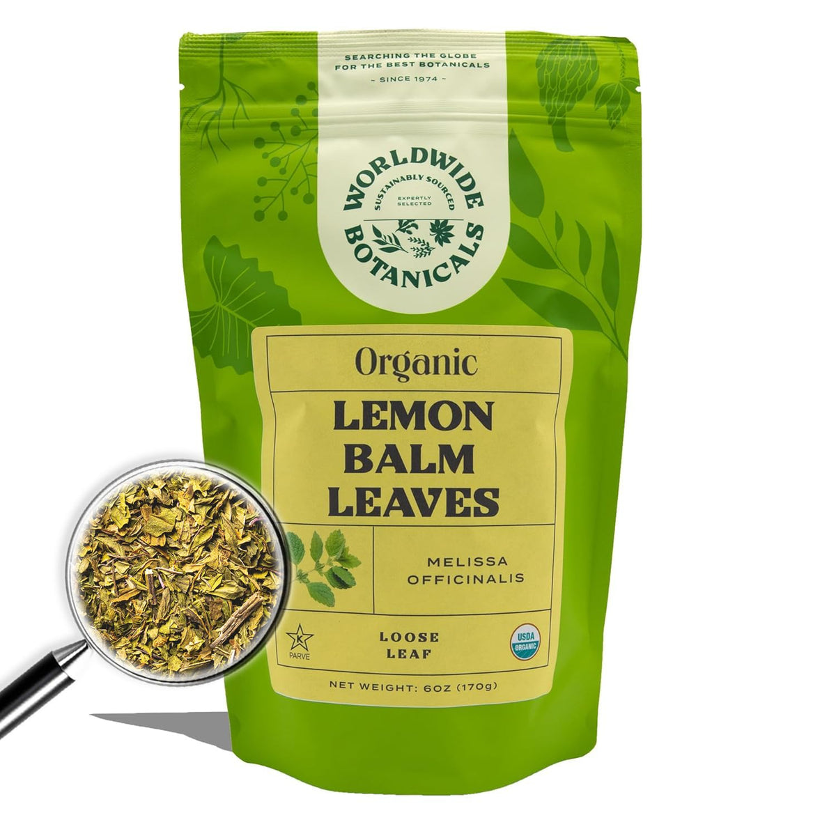 Organic Lemon Balm Tea (6 Ounce)