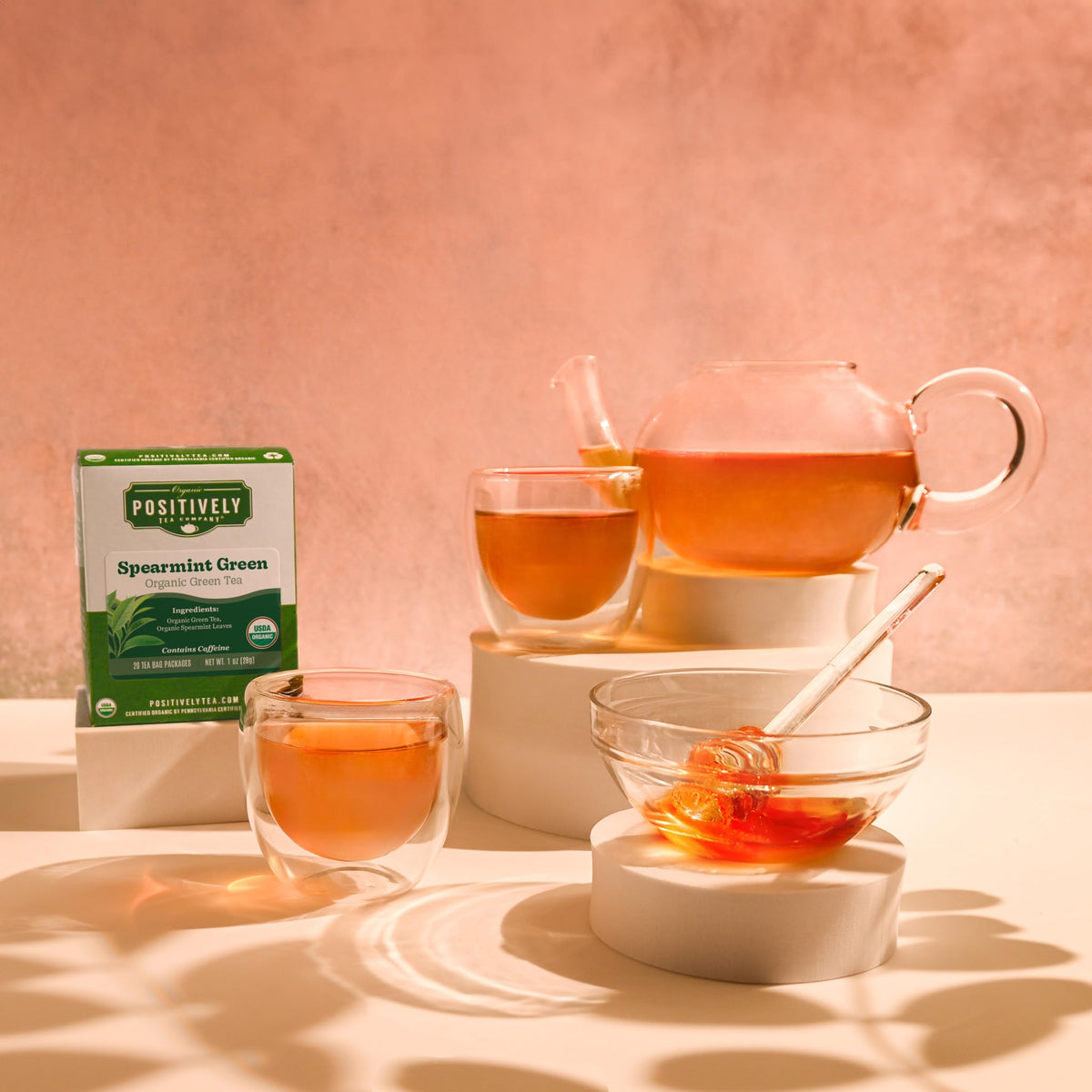 Spearmint Green Tea Bags (20 Ounce)