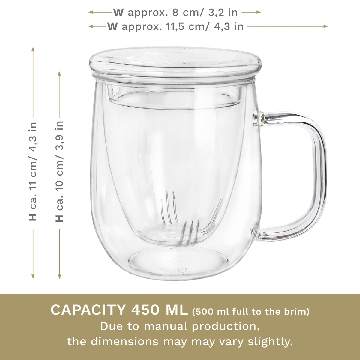 Tea Glass 450 ml