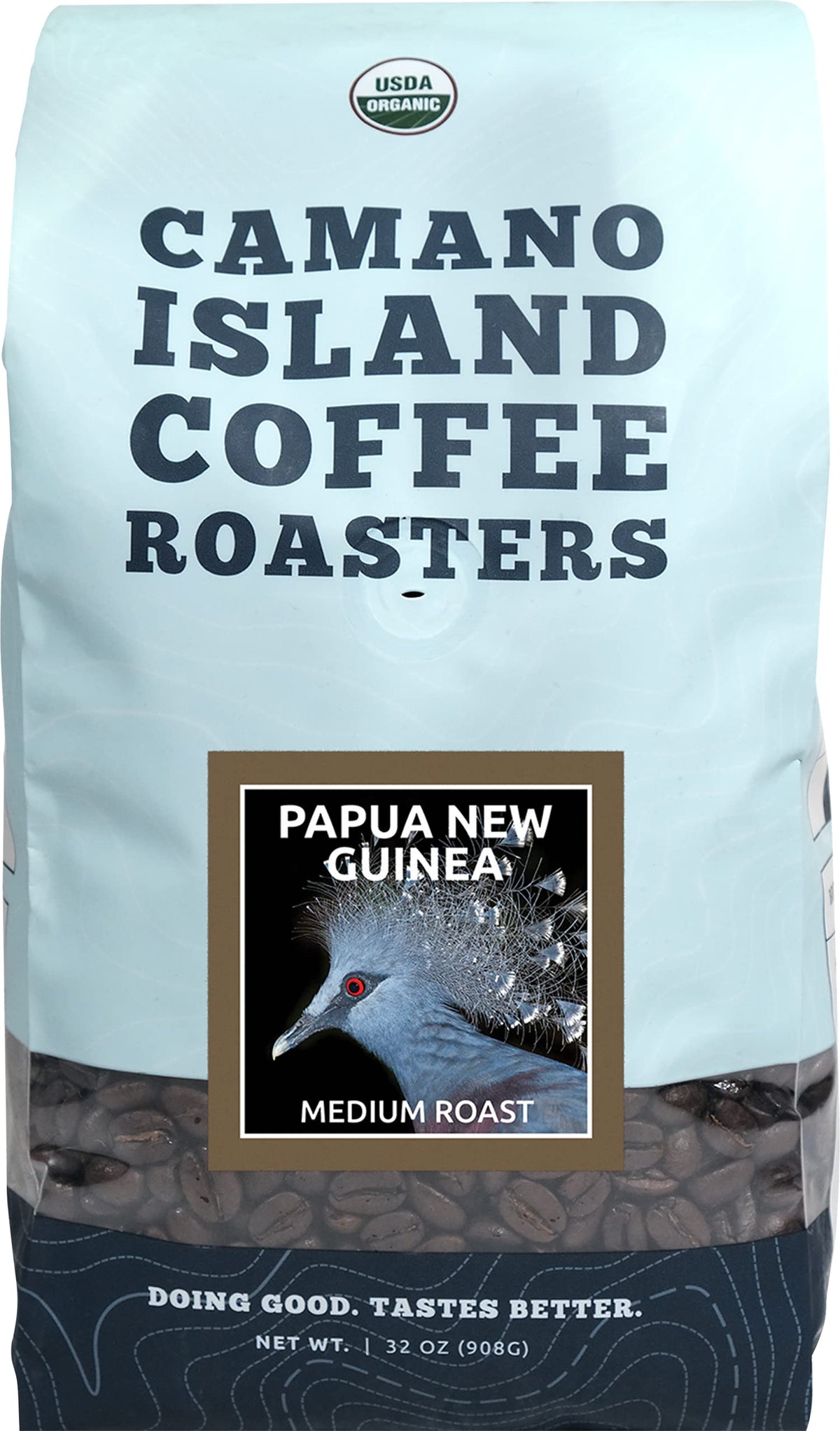 Papua New Guinea Whole Bean 2lb (32 Ounce)