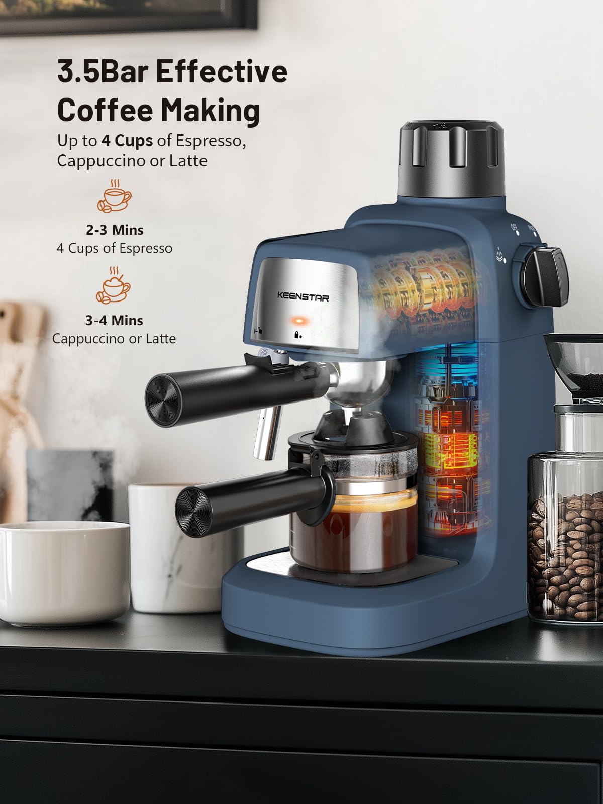 Espresso Machine 3.5Bar