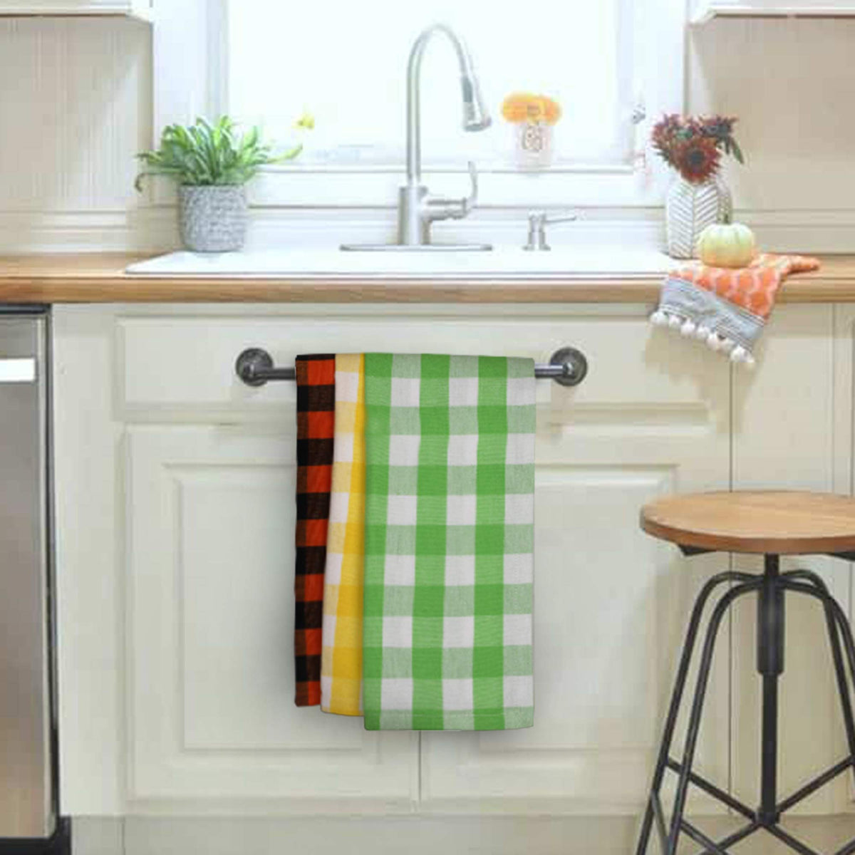 Kitchen Towels Cotton Dish Towels 20”x30” (12 Count)