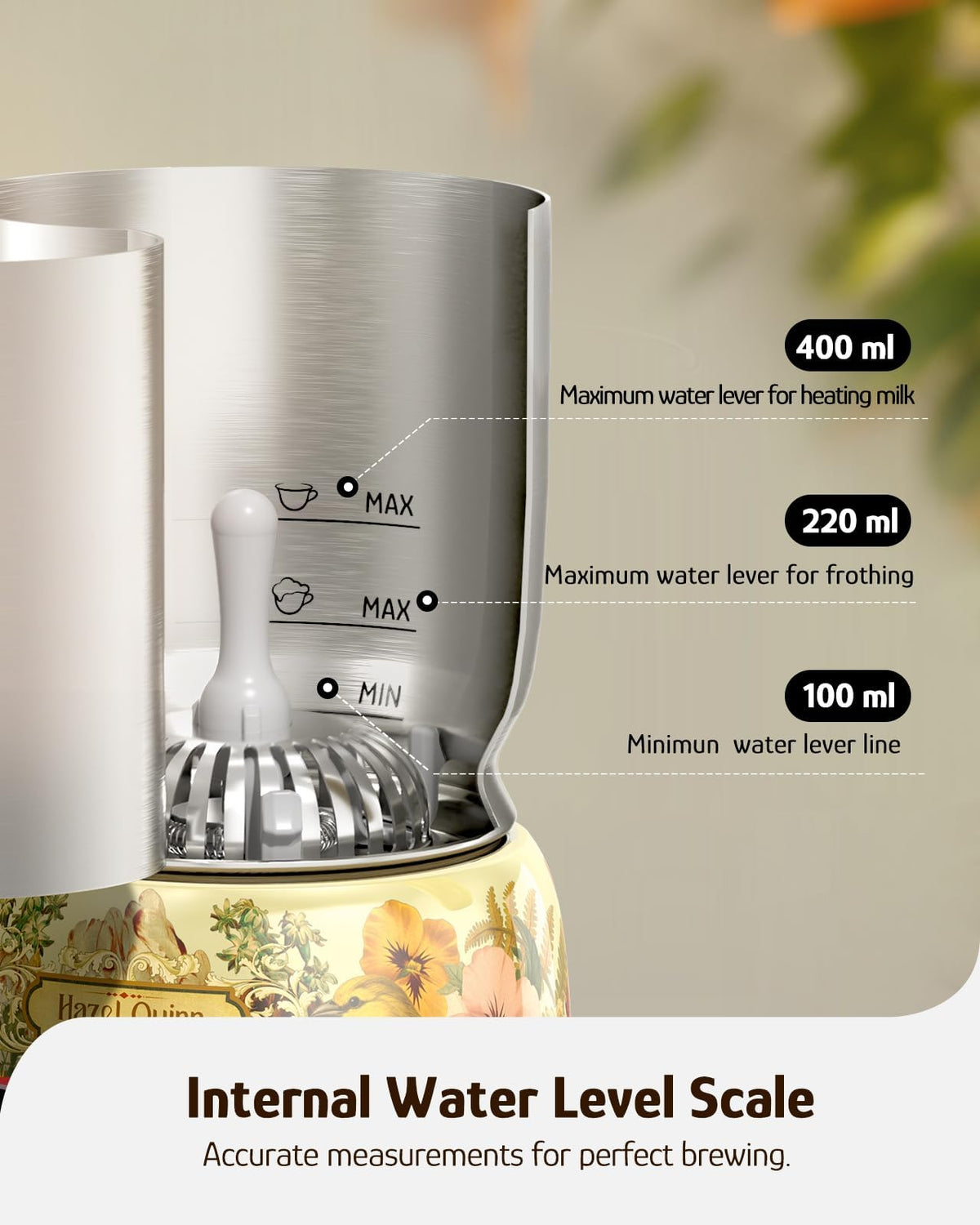Electric Milk Frother & Steamer