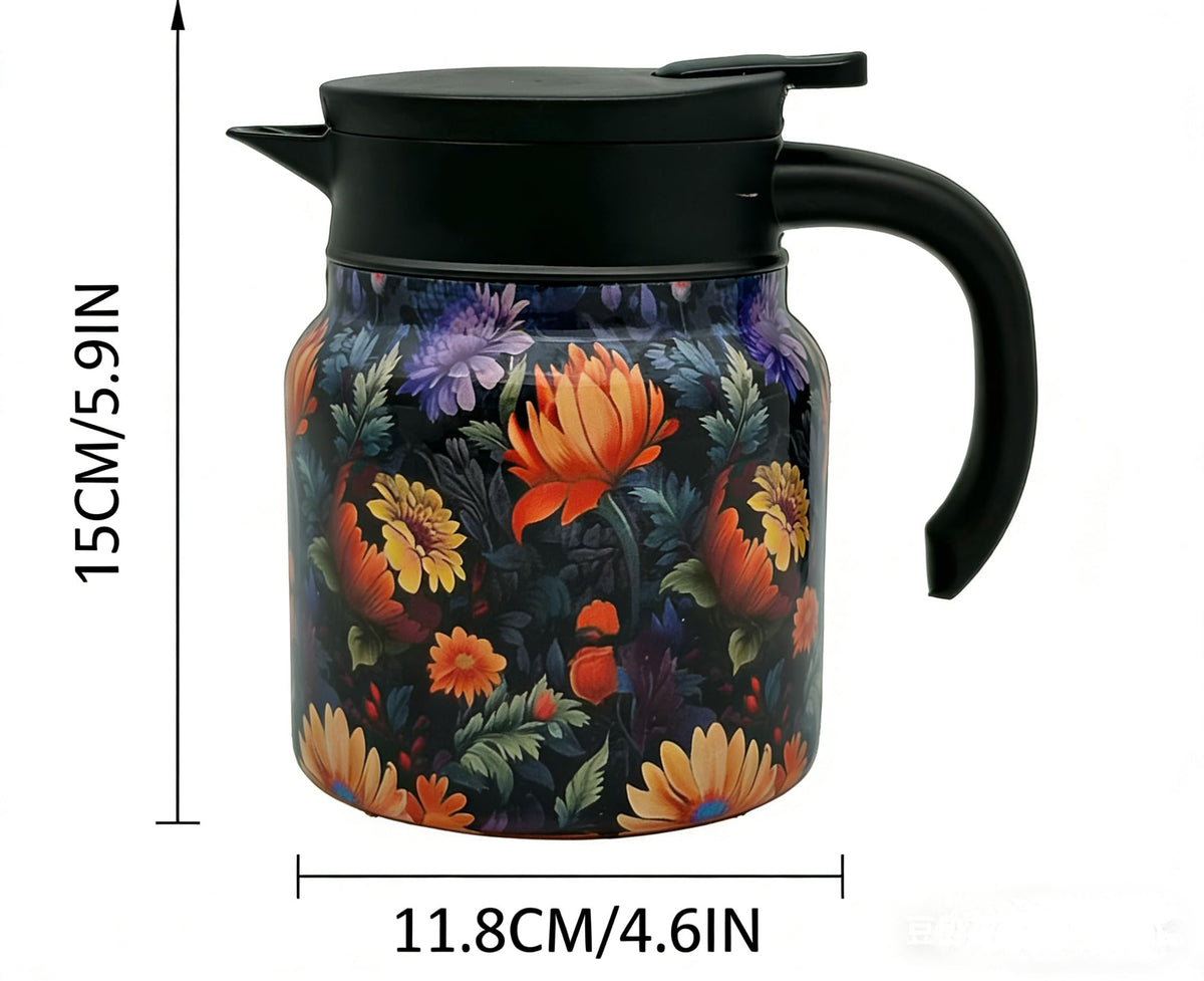 Vintage Floral Teapot with infuser