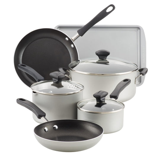 Cookstart Aluminum DiamondMax Nonstick Cookware Set