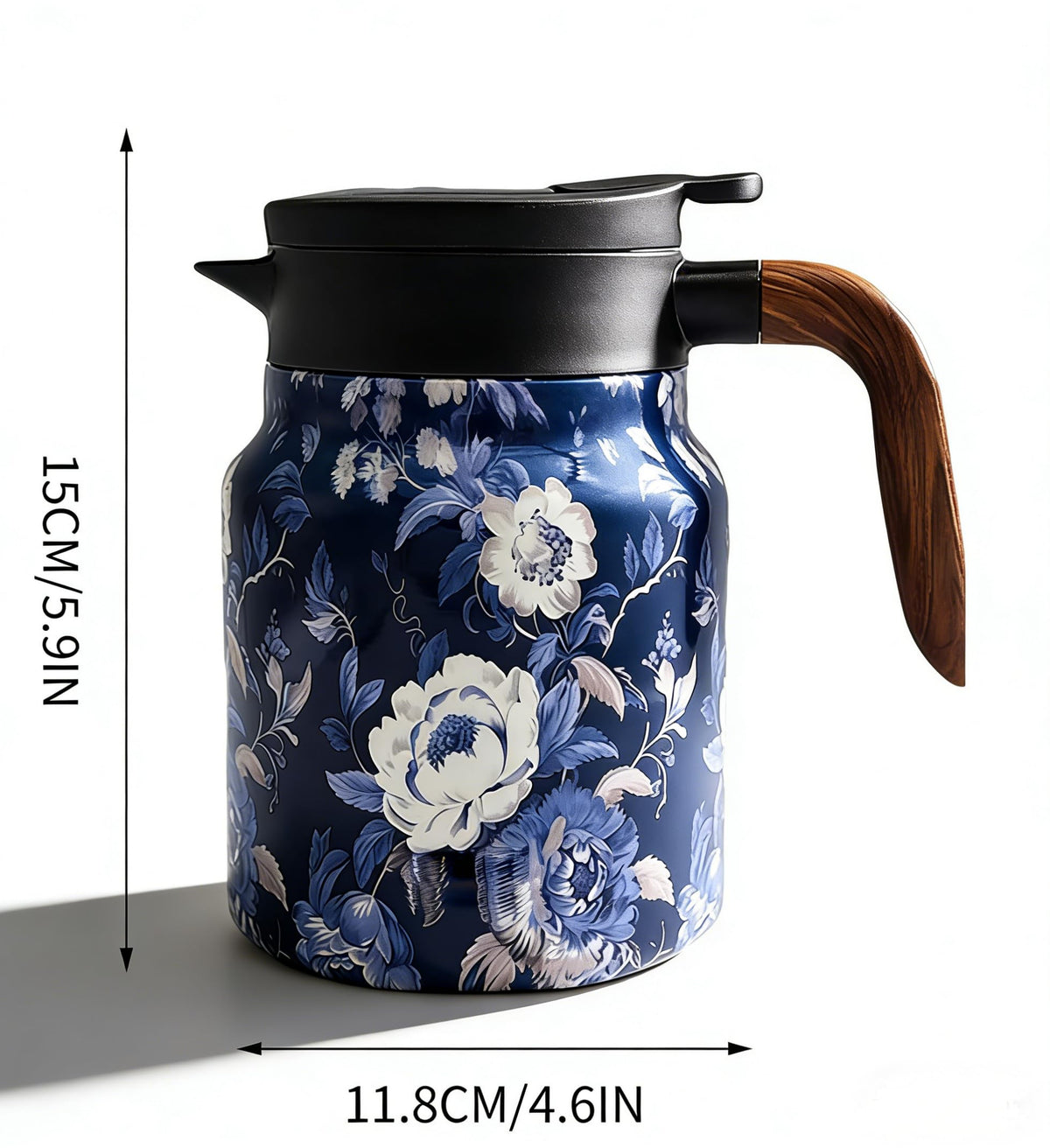 Vintage Floral Teapot with infuser