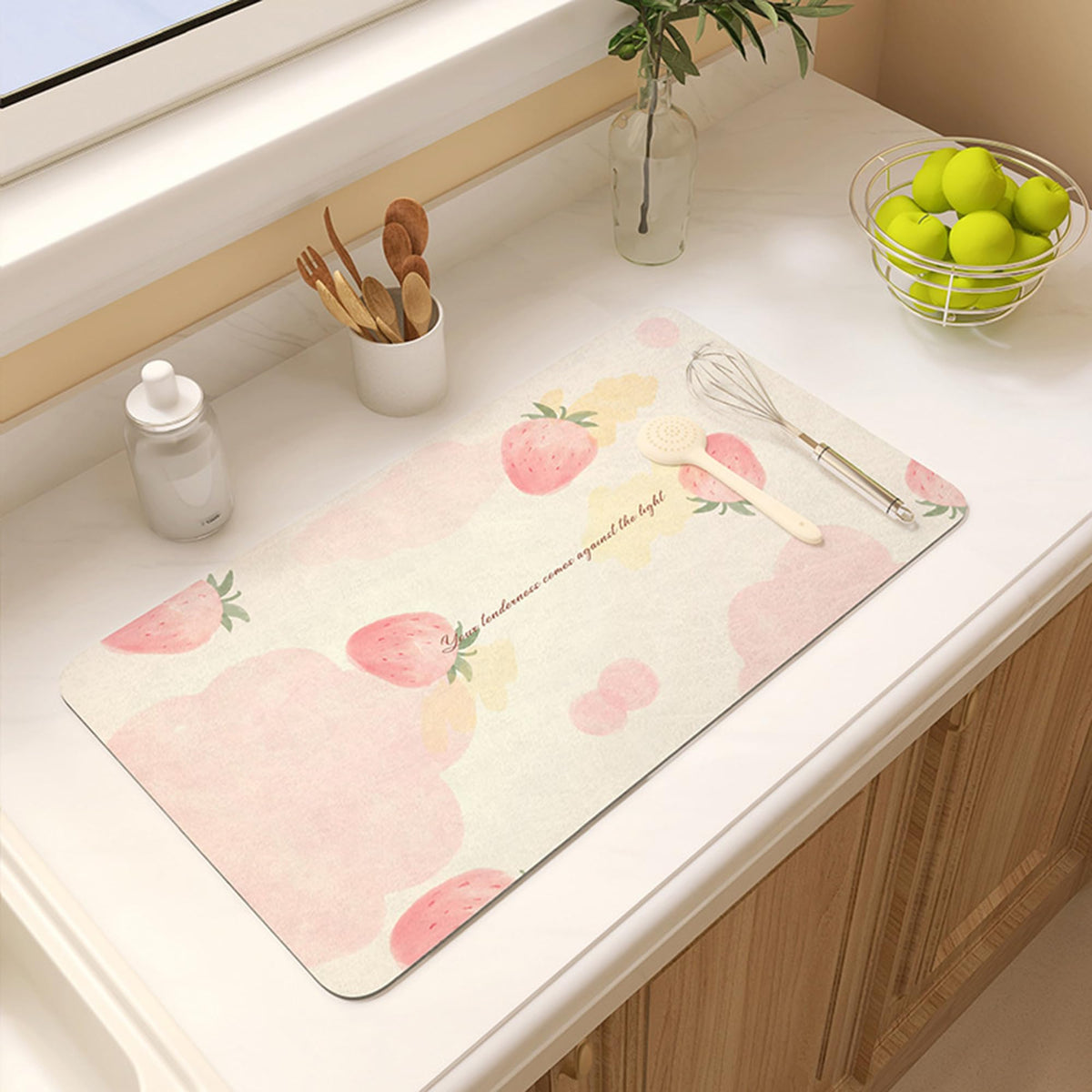 Kitchen Dish Drying Mat