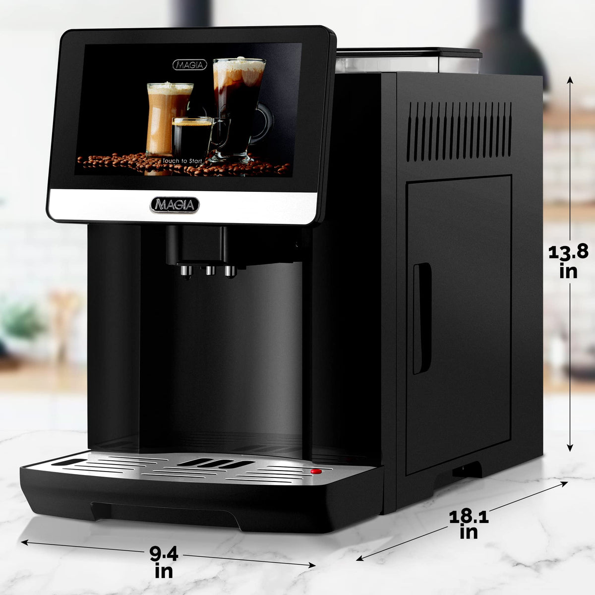 Zulay Magia Fully Automatic Espresso Machine With Grinder