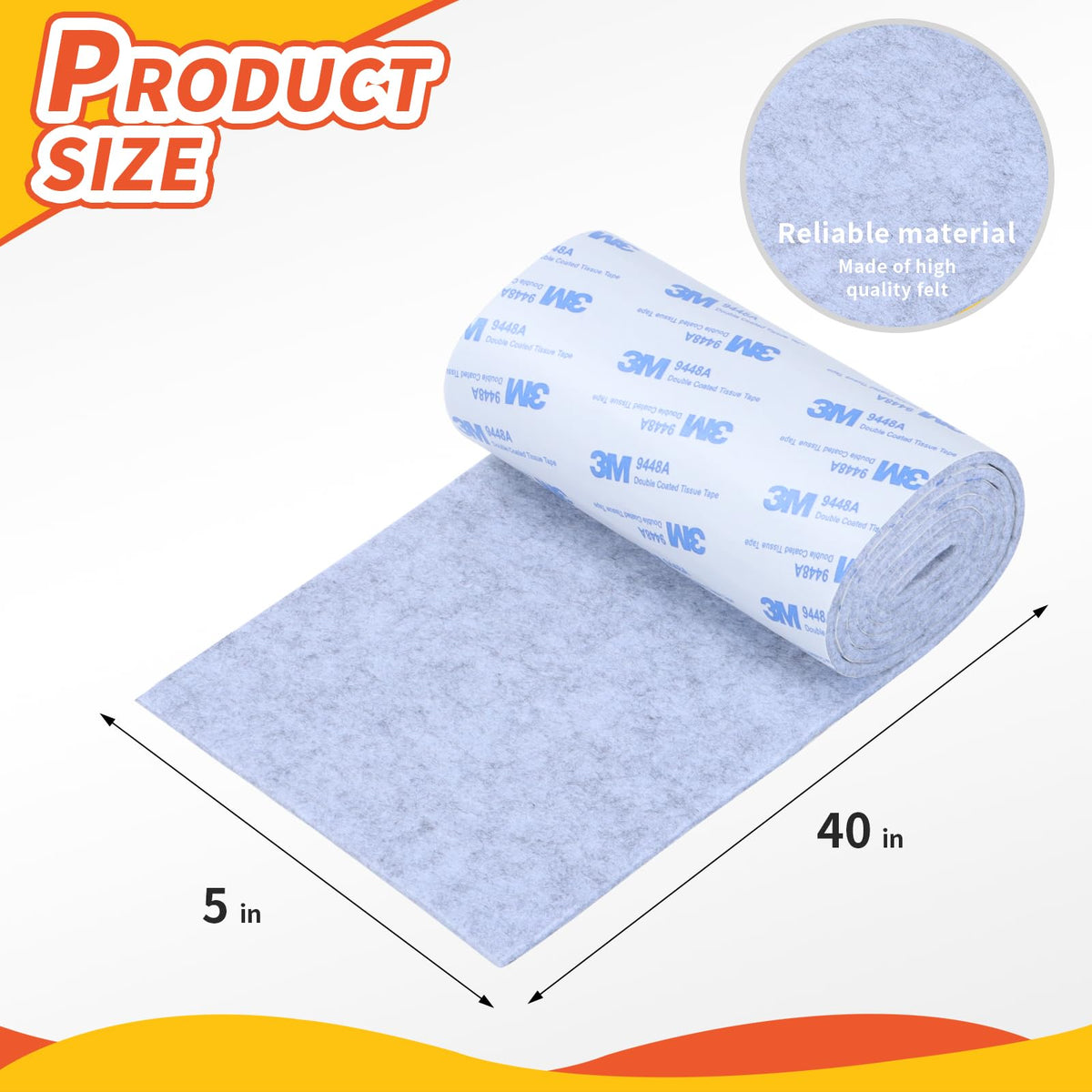 Felt Furniture Pads (2 Count)