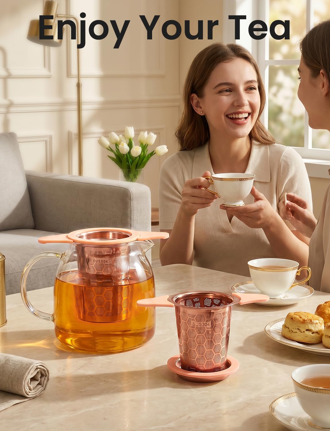 Tea Infuser for Loose Leaf Tea