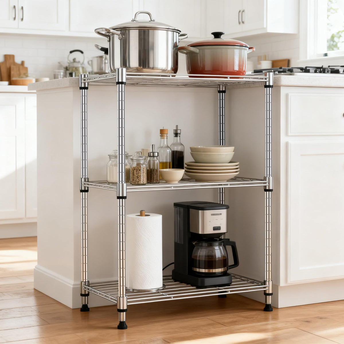 450 lbs Wire Storage Shelving 3