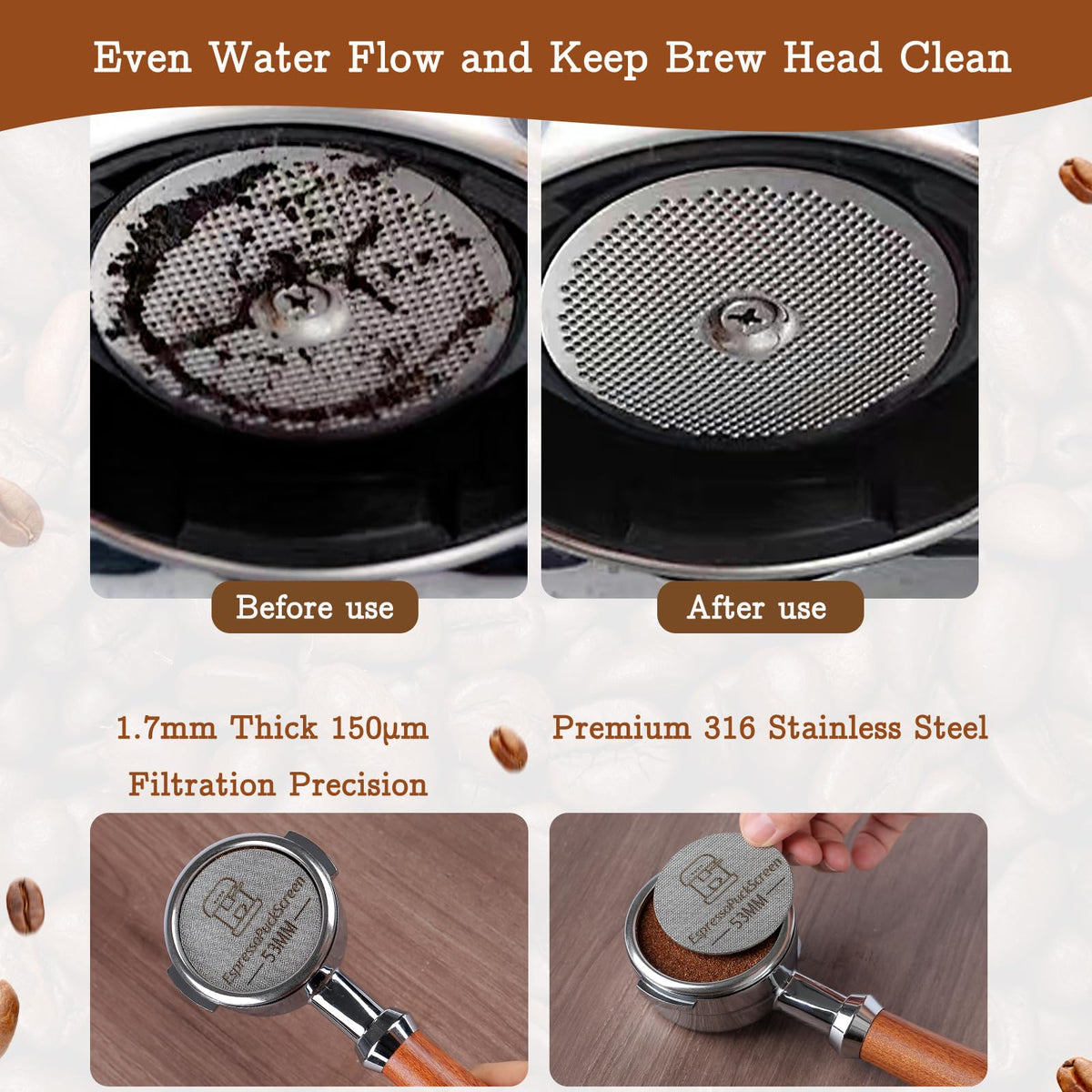 53mm Espresso Tools