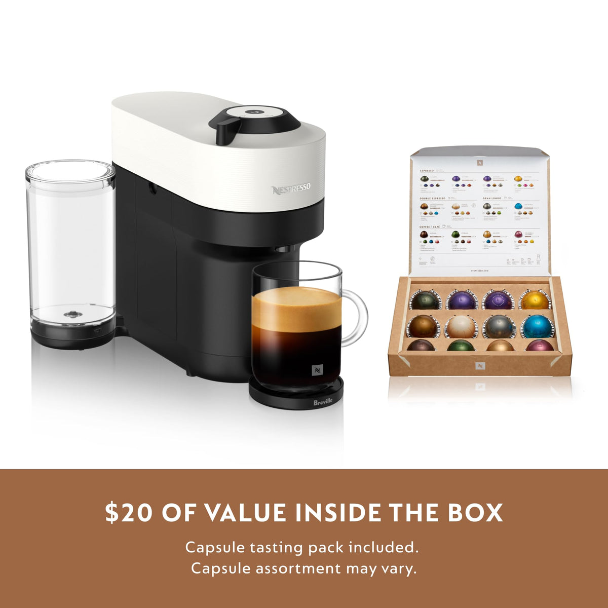 Vertuo Pop+ Coffee & Espresso Maker by Breville