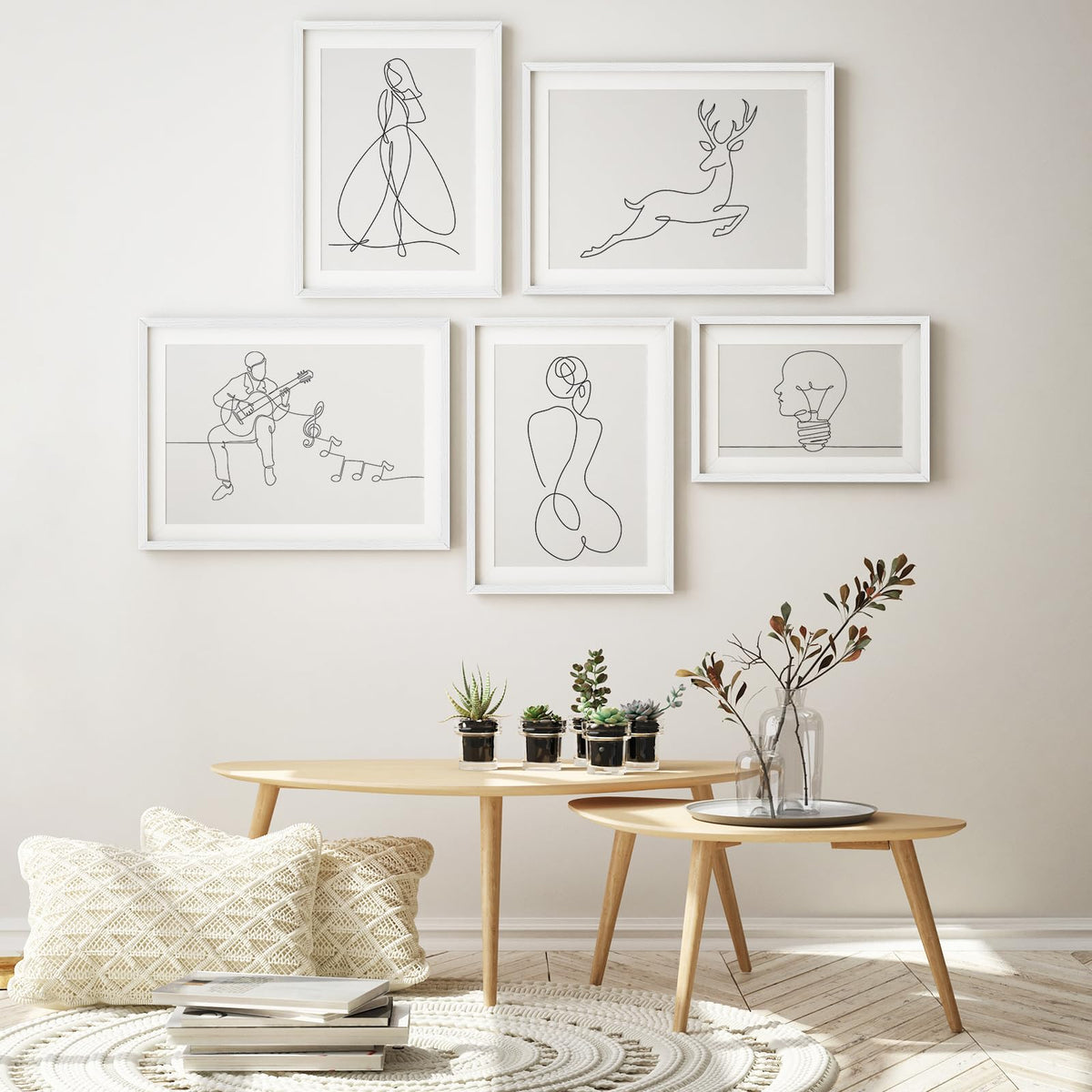 12x18 Solid Oak Wood Picture Frames